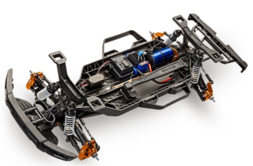 TRX101177-4FOXSE RaptorR 4x4 4S FoxSE Ultimate-Edition RTR Brushless, ohne Akku/Ladegerät